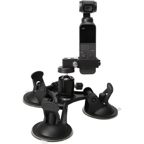 Tripods Suction Cup Car Holder Mount for DJI Osmo Pocket Car Outside the window Glass Sucker Holder Driving Recorder Accessories