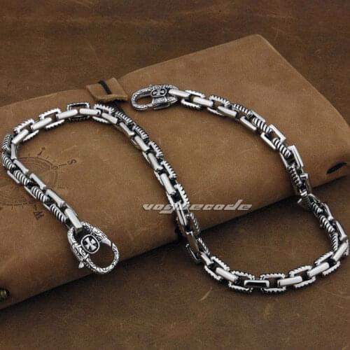 Retro Fashion Gothic Cross Wallet Buckle Solid 316L Stainless Steel Cool Mens Biker Pedal Wallet Chain 5M005WC6 -- 14"~36"