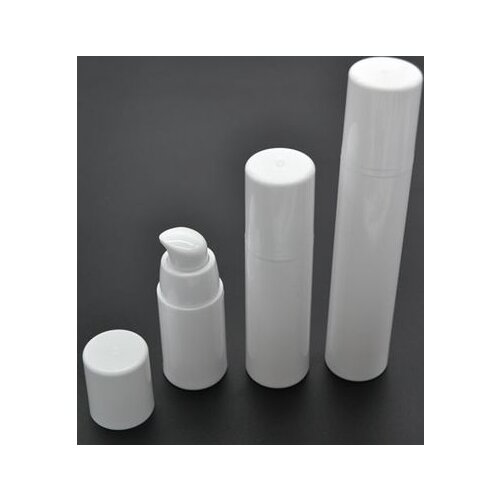 10pcs/lot 15ml 30ml 30ml Empty Plastic Cosmetic Bottle Travel Mini Liquid Bottles Airless Pump Vacuum Toiletries Container