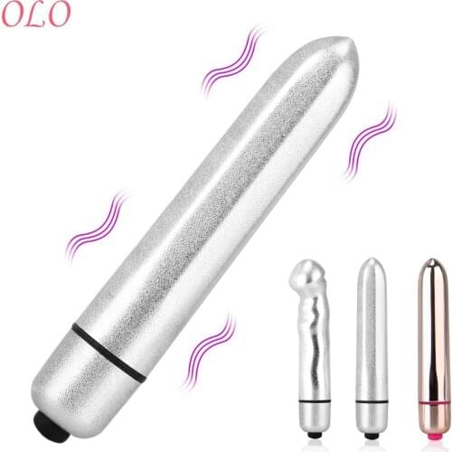 OLO Female Masturbator G-Spot Vibrating Clitoris Stimulator Vaginal Massage Sex Shop Mini Bullet Vibrator Sex Toys for Women