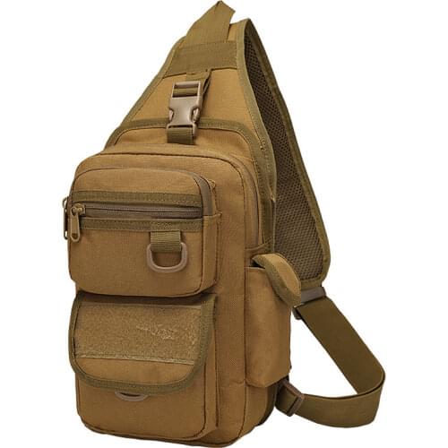 Outdoor Travel Shoulder Messenger Bag for Men Saddlebag Tactics Chest Bags Sports Camping Fishing Sling Pack Bolso Hombre Male