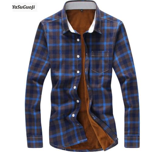YaSuGuoJi Mens Fleece Shirts