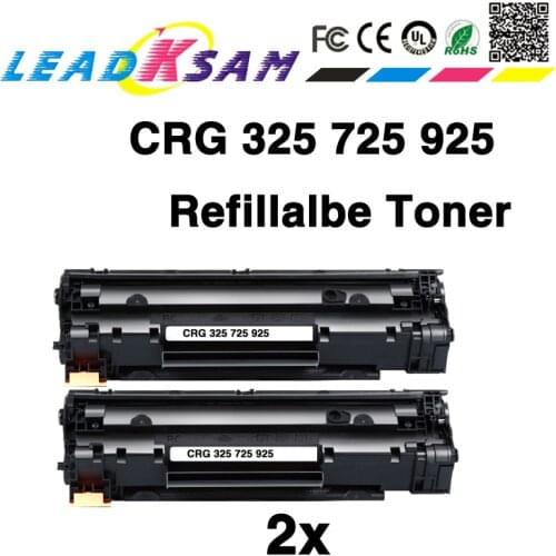 2x Compatible toner cartridge RG925 CRG325 CRG725 925 325 725 for Canon 725 LBP 6000 6018 3010 3100 printers