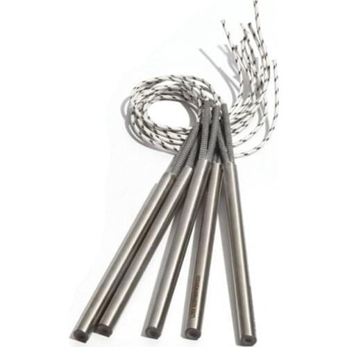 5PCS 12mm 190~220mm 316SUS Single Head Dual Heating Pipe 110V/220V/380V 930W/950W/1000W/1050W Heater Element for Water