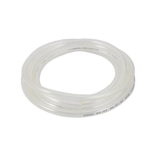 8mmx5mm Clear Polyurethane Air CO2 PU Tube Tubing 2M for Planted Tank Aquarium