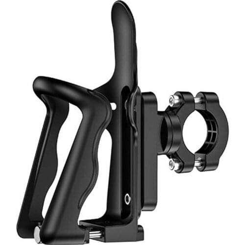 MTB Bicycle Water Bottle Holder With 360 Degree Rotatable Adapter Cycling Cup Drink Bottle Cage For Mountain Bike Accessories