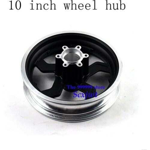 Hot sale 2019 Electric Scooter Hub with High Quality 10 Inch Aluminum Alloy Wheel Rims 10x2 10x2.125 10x2.50 10x2.25 Tires Rims