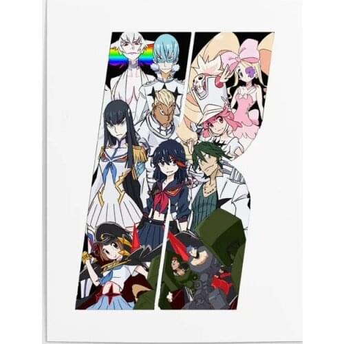 HD Prints Canvas Wall Klk Artwork Painting Posters Modular Anime Pictures Modern Home Characters Decoration Living Room No Frame