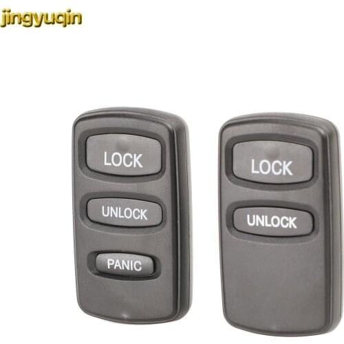 Jingyuqin 2 Buttons Car-styling Car Key Shell Fob For Mitsubishi Remote Triton Galant Pajero Lancer Outlander Challenger