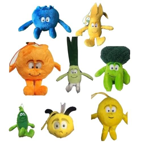 Small stuffed plush toy vegetable blueberry eggplant peas baby children chrismas gift toy