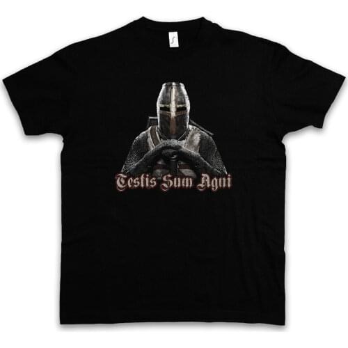 Templar II T-Shirt Cross Templar Cross Knight Knights Crusade Crusader Cotton O-Neck Short Sleeve Mens T Shirt New Size S-3XL