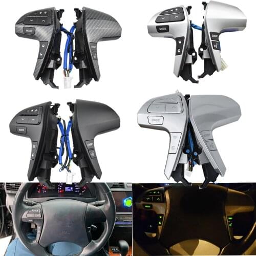 NEW 84250-06160 Bluetooth Steering Wheel Audio Control Button Switch For Toyota Camry Corolla Hilux Vigo Highlander Innova
