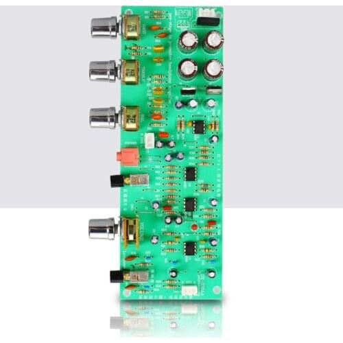 Amplifier Tone Control Board Dual AC Dual 12V Series Power Amplifier Board Preamp DX338A Front Tuning Board