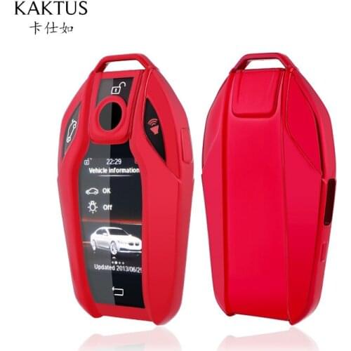 Fit for Bmw Key Case 7 Series 730li740 Lcd Car Key Case Tpu Protective Cover