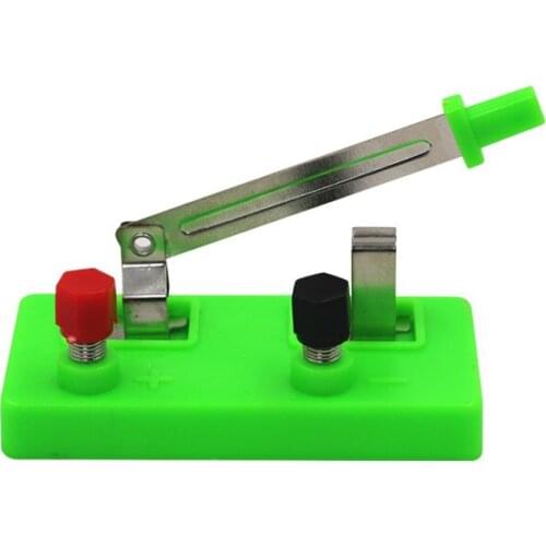 Factory direct sale single pole switch physics experiment equipment single pole single throw circuit experiment equipment