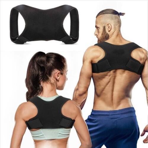 Adjustable Therapy Posture Corrector Shoulder Support Back Brace Posture Correction Back Support Shoulder Belt Massager Tools