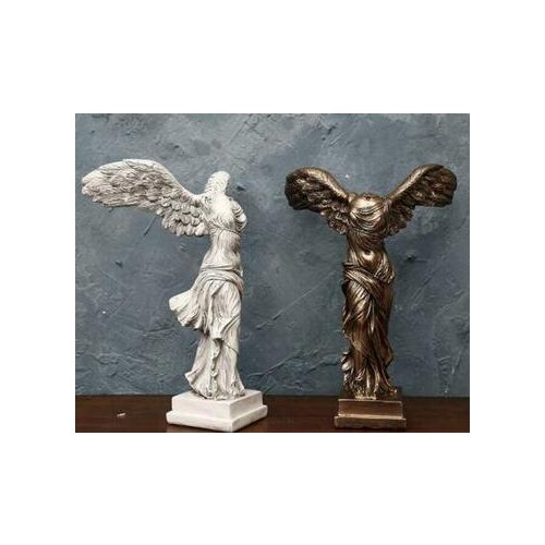 Winged Nike Victory Of Samothrace Greek Goddess Handmade Statue Sculpture Beautiful Woman Success Statue