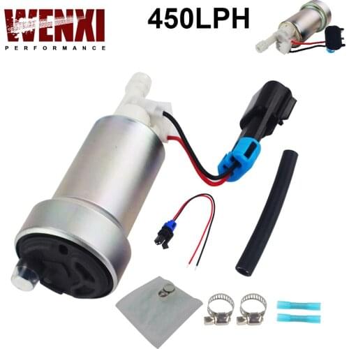 E85 Compatible Racing High Performance internal 450LPH Fuel Pump For Nissan Skyline Subaru WRX F90000267 & Install Kit