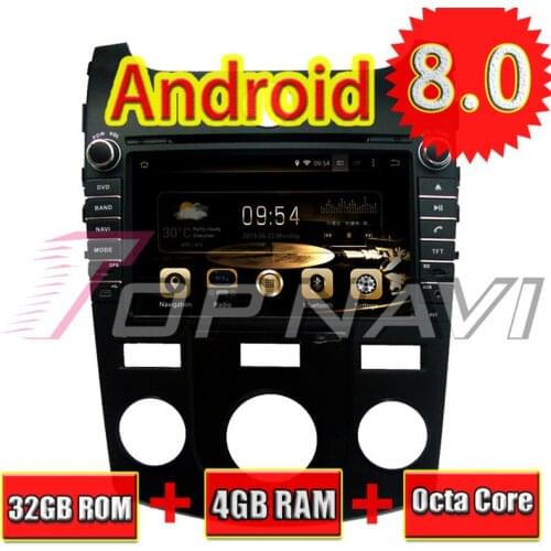 TOPNAVI Octa Core Android 8.0 Car Navi For KIA FORTE Manual Air-Conditioner/CERATO Manual Air-Conditioner 2008-2012 GPS Player