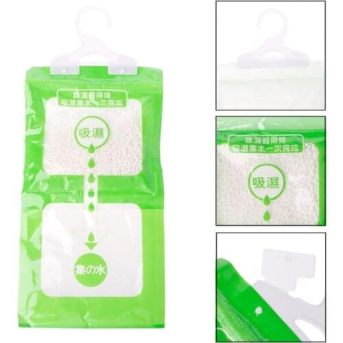 Desiccant Bag Household Wardrobe Closet Hanging Moisture Absorbent Dehumidizer D08F