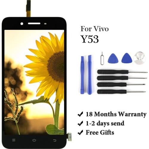 OEM For Vivo Y53 LCD Display With Touch Screen Digitizer Assembly For Vivo Y53 Screen replacement Free Shipping For Vivo Y53 LCD