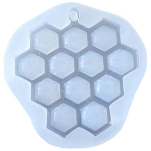 1PCS DIY Honeycomb Cakes Molds Silicone Mold Fondant Cake Chocolate Soap Candy Biscuit Sugar Mold Baking Kitchen Accessories