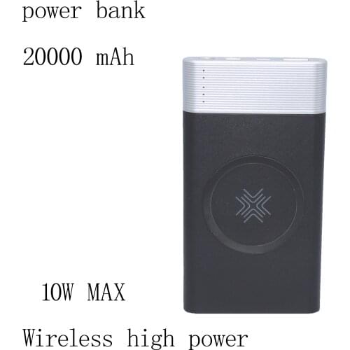 100%Original.wireless power bank. 20000mah.3.7V youth version of ultra-thin small portable large capacity mobile power supply