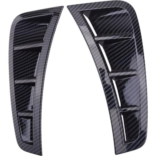 2Pcs Front Bumper Side Air Outlet Cover Molding Trim Accessories Fit for Hyundai Sonata 2020 2021