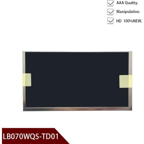 Original 7 inch LB070WQ5 LB070WQ5-TD01 LB070WQ5(TD)(01) for Opel Vauxhall Regal CAR navigation screen free shipping