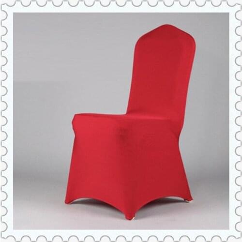Free Shipping 100 Premium red Spandex lycra spandex spandex lycra chair covers