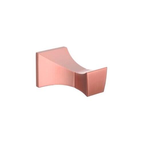 Free shipping Rose gold finish square designs Robe Hook cloth hook