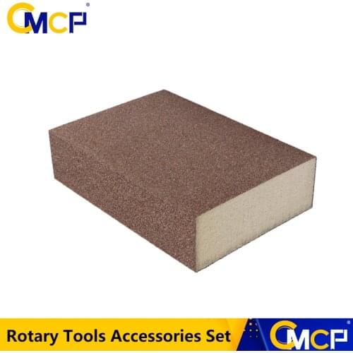 CMCP Sponge Sand Block Polishing Wood Furniture Jade Wenwan Metal Derusting Polishing Sandpaper Polishing Tools