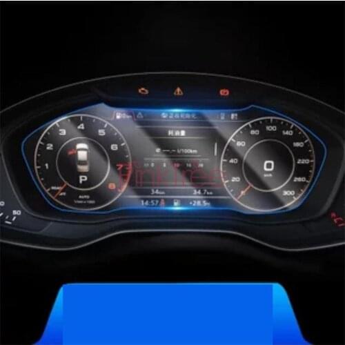 Dashboard Screen TPU Transparent Anti-scratch Protective Film Car Styling Accessory For Audi A4 A5 2017 2018 2019 2020