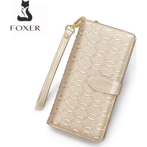FOXER Women's Brown Wallets