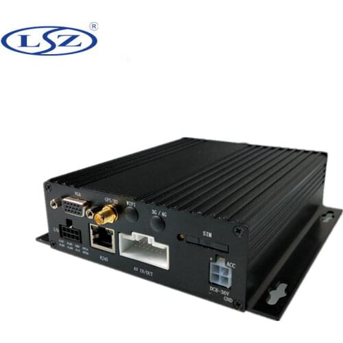 Gps mdvr 4CH double SD card car video recorder factory direct selling automobile monitoring host high-end selling promotion