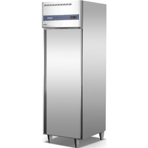 Stainless Steel Deep Freezer Refrigerator Refrigeration Equipment Commercial Freezers Vertical Display Fridges For Store