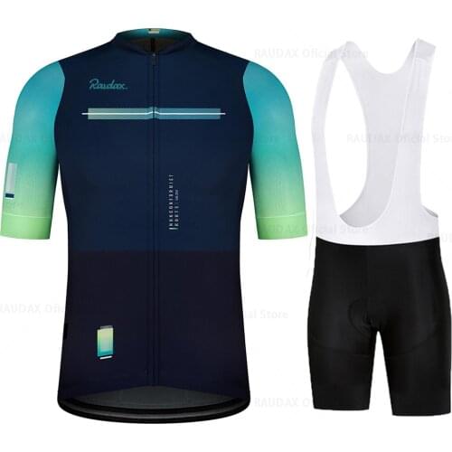 New 2021 RAPHAFUL Cycling Jersey Set Breathable Bicycle Clothing Riding Bike Clothes Short Sleeve Sports Cycling Set Ropa Cicli