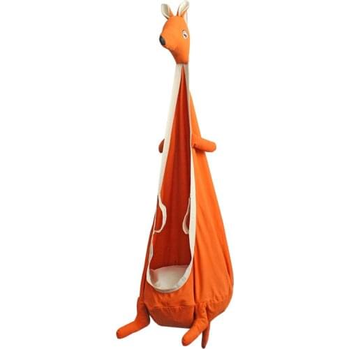 Creative Kangaroo Design Child Hammock Pod Swing Chair Nook Animal Tent - Kids Outdoor Indoor Swing Cloth Hanging Seat