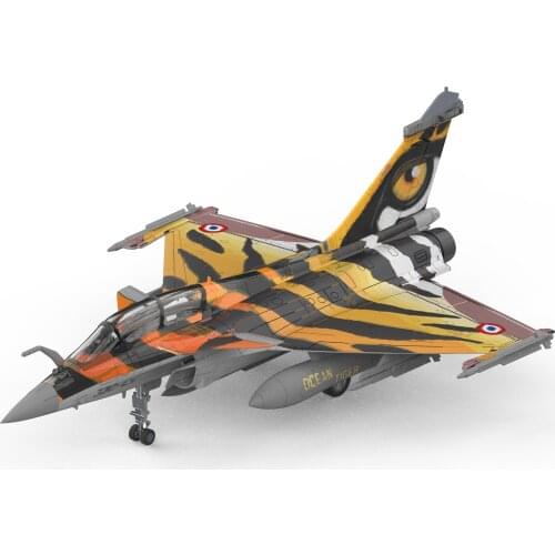 Hot Sell 14615PB 1/72 Scale Diecast Plane Dassault Rafale B Ocean Tiger Double sit Aircraft Model Airplane Toy Gift Collection