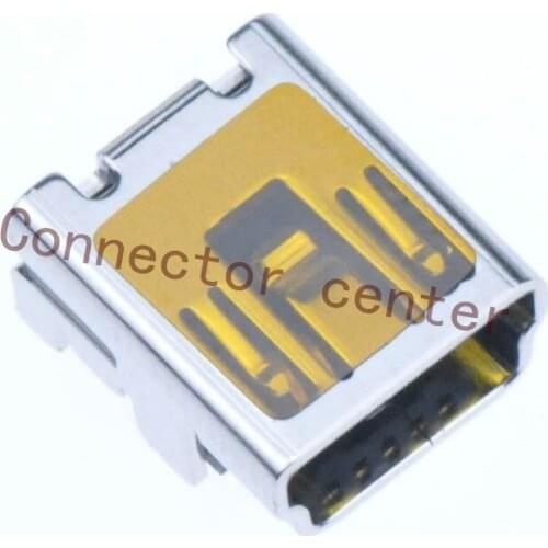 MINI USB Connector For FCI 5PIN Female Original 10075386-100LF MINIUSB Jack