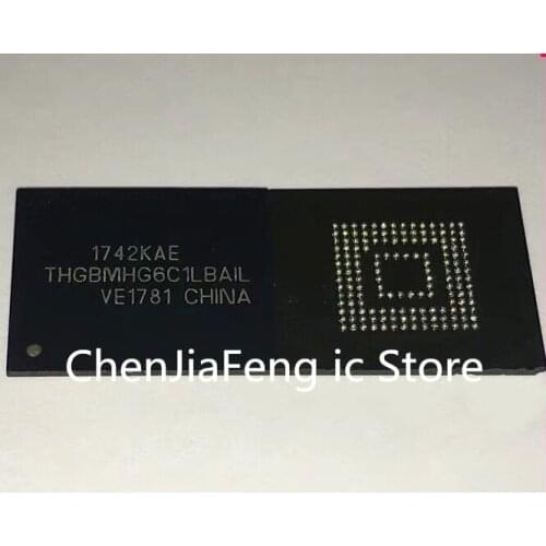 2PCS~10PCS/LOT THGBMHG6C1LBAIL 8GB EMMC BGA New original