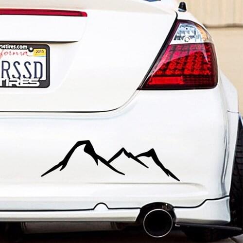 New Design Mountains Stickers Ussr Car Styling Car Window Bumper Truck Decal Vinyl Waterproof Car Sticker Graphics