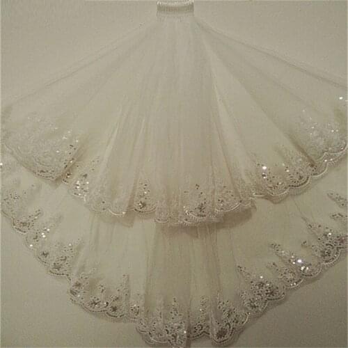Pearl Diary Wedding Short Veils