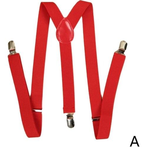 Suspenders For Trousers Adjustable Elastic X Back Suspenders Clips Trouser Strong Suspenders Unisex Braces For Trousers Pan Y7S0
