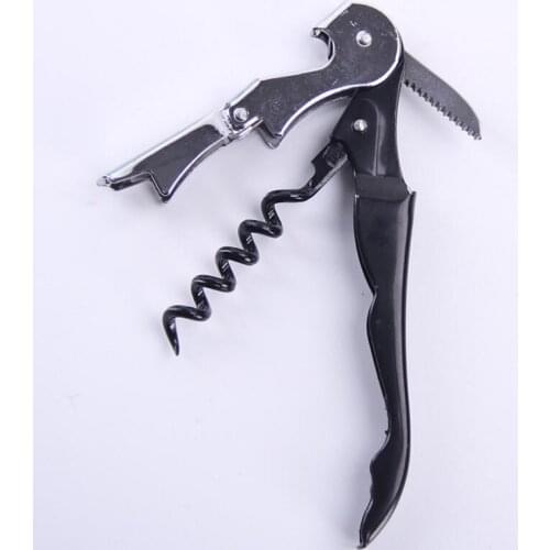 Waiter Wine Tool Bottle Opener Sea horse Corkscrew Knife Pulltap Double Hinged Corkscrew Wine opener LX7645