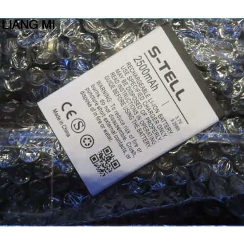 For S-TELL M555 2500MAH Mobile Phone Li-ion Battery Replacement with phone stander