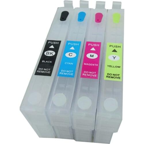 Vilaxh 822XL T812XL 35XL Refillable Ink Cartridge without Chip for Epson WF-3820 WF-4820 WF-7820 WF-7840 EC-C7000 WF-4740 4720D