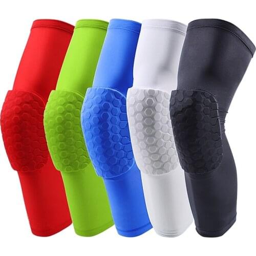 1 Piece Basketball Knee pads High Elastic Breathable Sport Safety Kneepad Pads Bumper Brace Kneelet Protective Knee Support