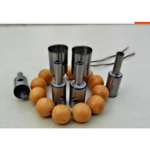 2pieces/set 8 10mm High speed steel lathe tool serrated beads handball wooden beads forming machine woodworking tools