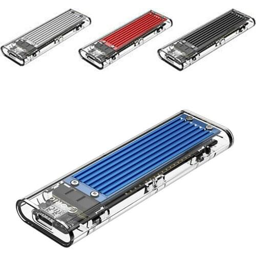 2019 New High Quality USB3.1 Gen2 Type-c M.2 NVME SSD HDD Enclosure For Windows Mac